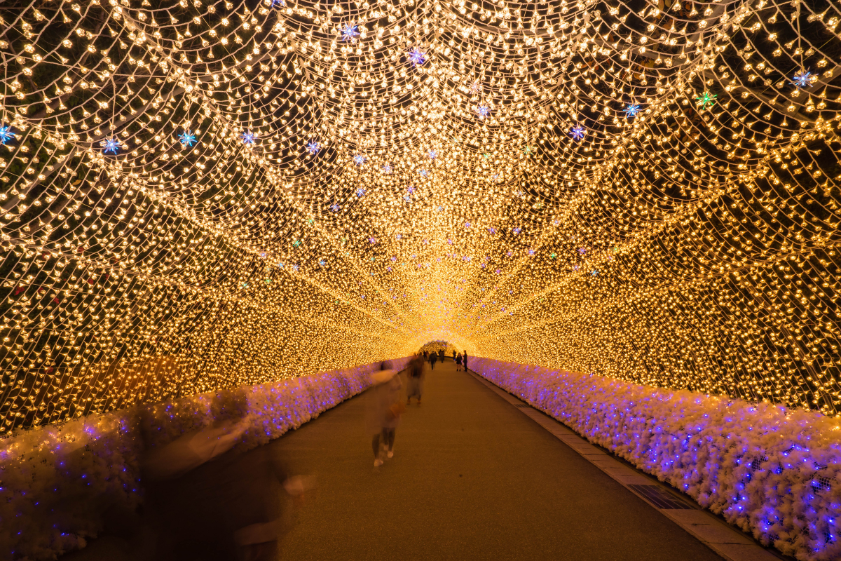 Gullivers Kingdom Light Trail.