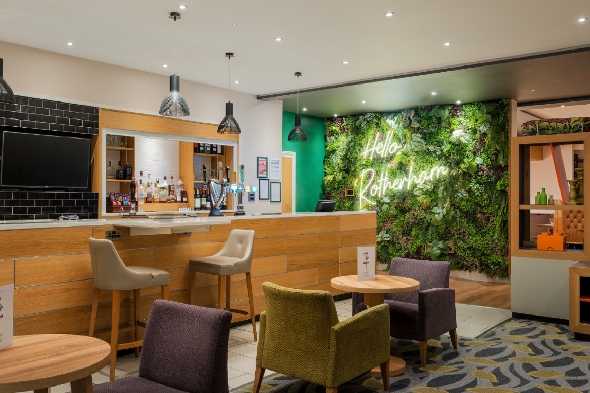 holiday inn rotherham location.